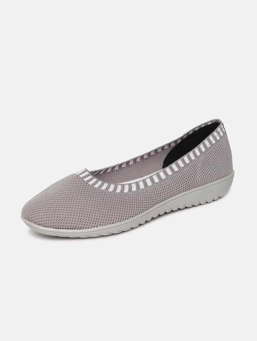grey fabric ballerina - 19665772 - Standard Image - 2
