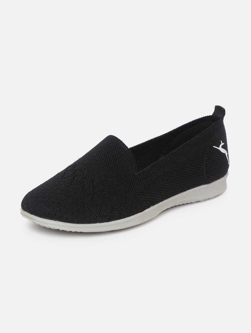 black tpu slip on casual shoes - 19665802 - Standard Image - 2