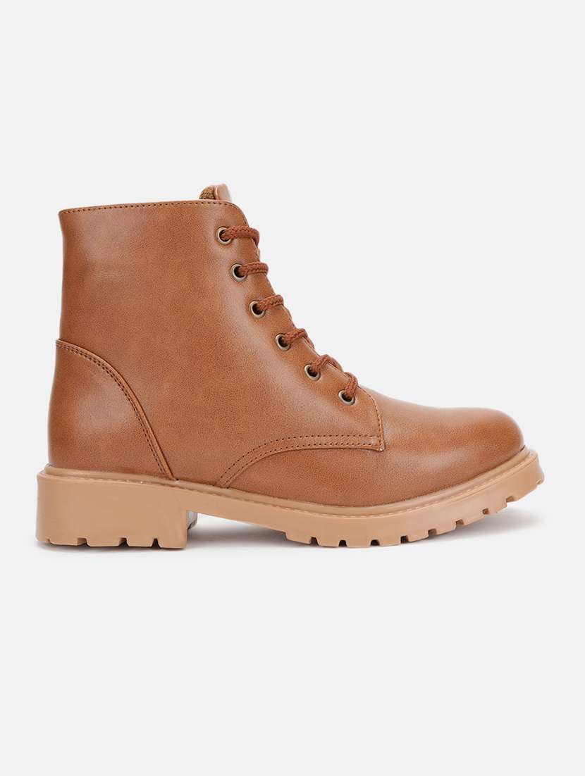 women lace up ankle boots - 19665814 - Standard Image - 2