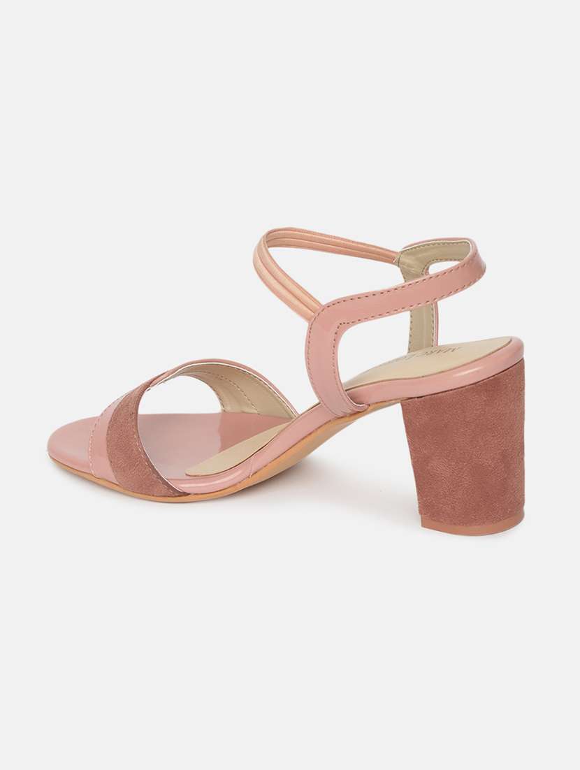 women solid back strap sandal - 19665884 - Standard Image - 2