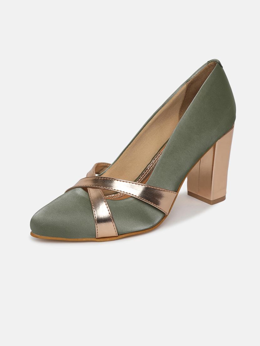 green tpu slip on pumps - 19665983 - Standard Image - 2