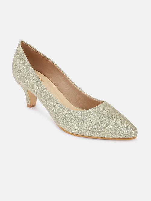 gold tpu slip on pumps - 19665990 - Standard Image - 0