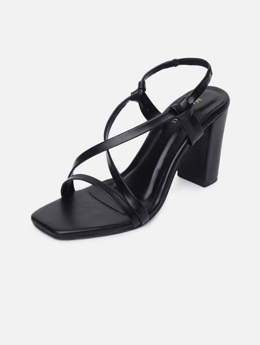 black tpu back strap sandals - 19666014 - Standard Image - 2