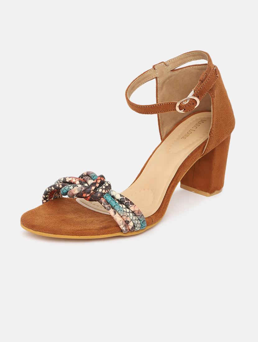 tan tpu back strap sandals - 19666039 - Standard Image - 2