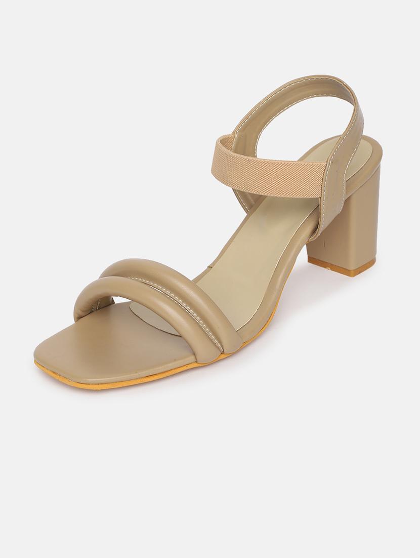 beige tpu back strap sandals - 19666043 - Standard Image - 2