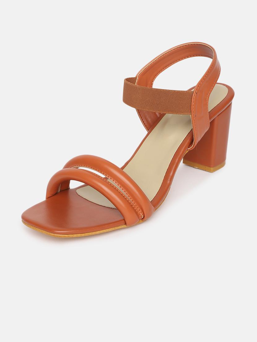 tan tpu back strap sandals - 19666045 - Standard Image - 2