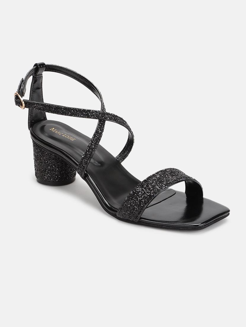 black ankle strap sandal - 19666058 -  Zoom Image - 0