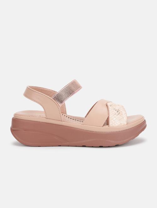 marc loire women nude solid platform heels - 19666077 -  Standard Image - 0
