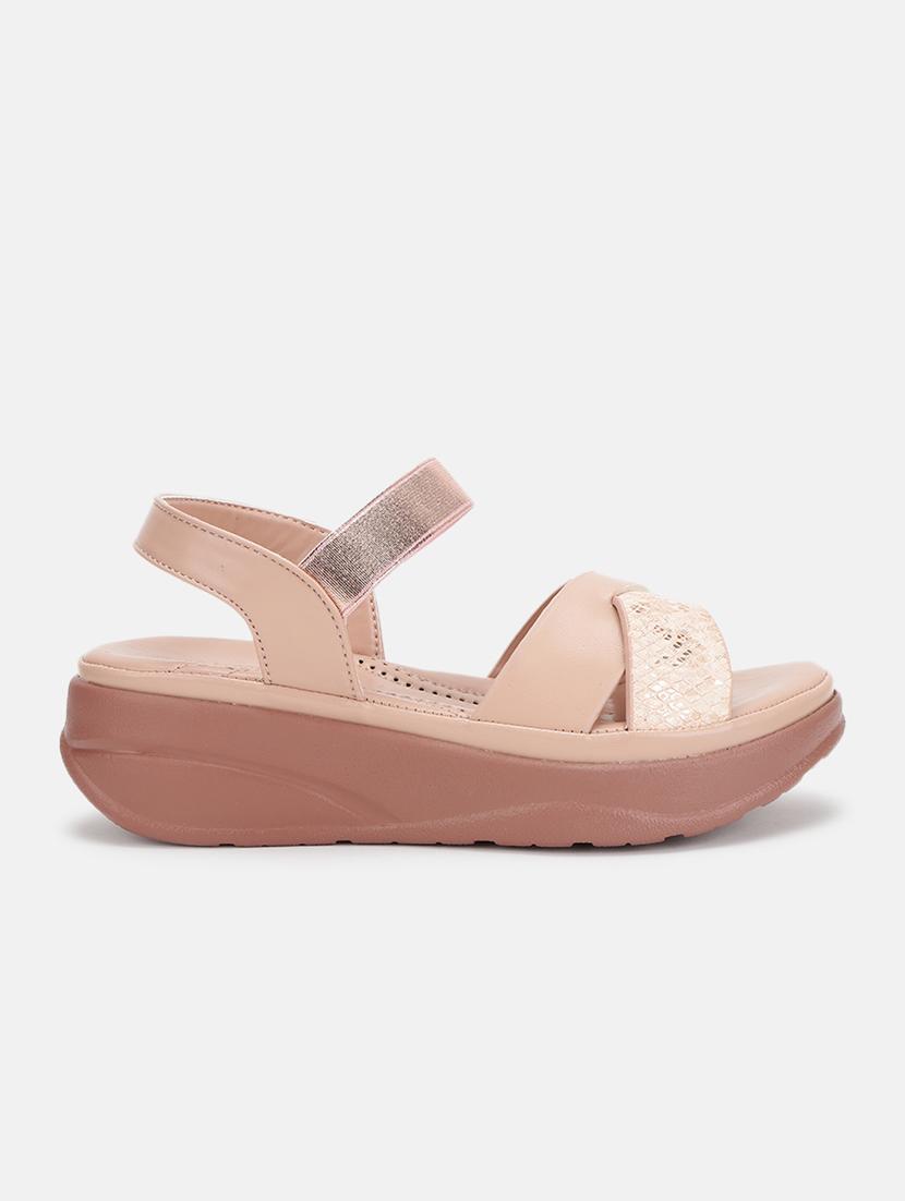 marc loire women nude solid platform heels - 19666077 -  Zoom Image - 0