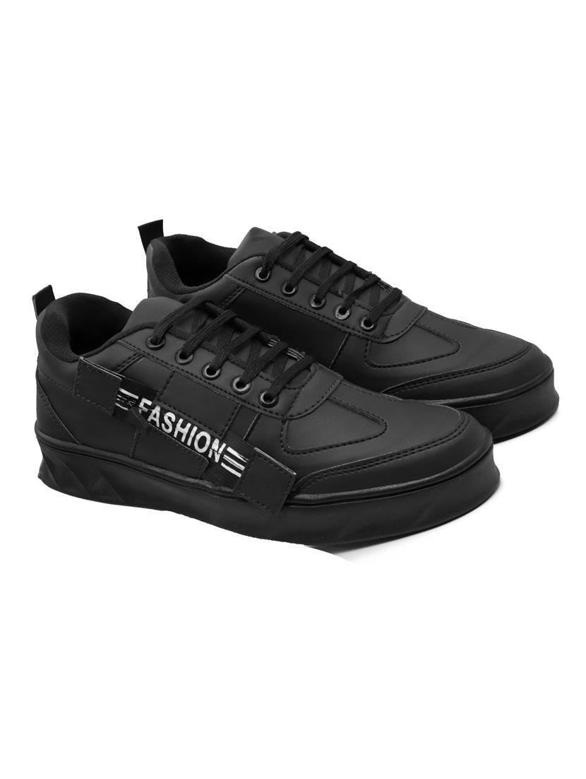 men black lace up snekaer - 19666117 - Zoom Image - 0