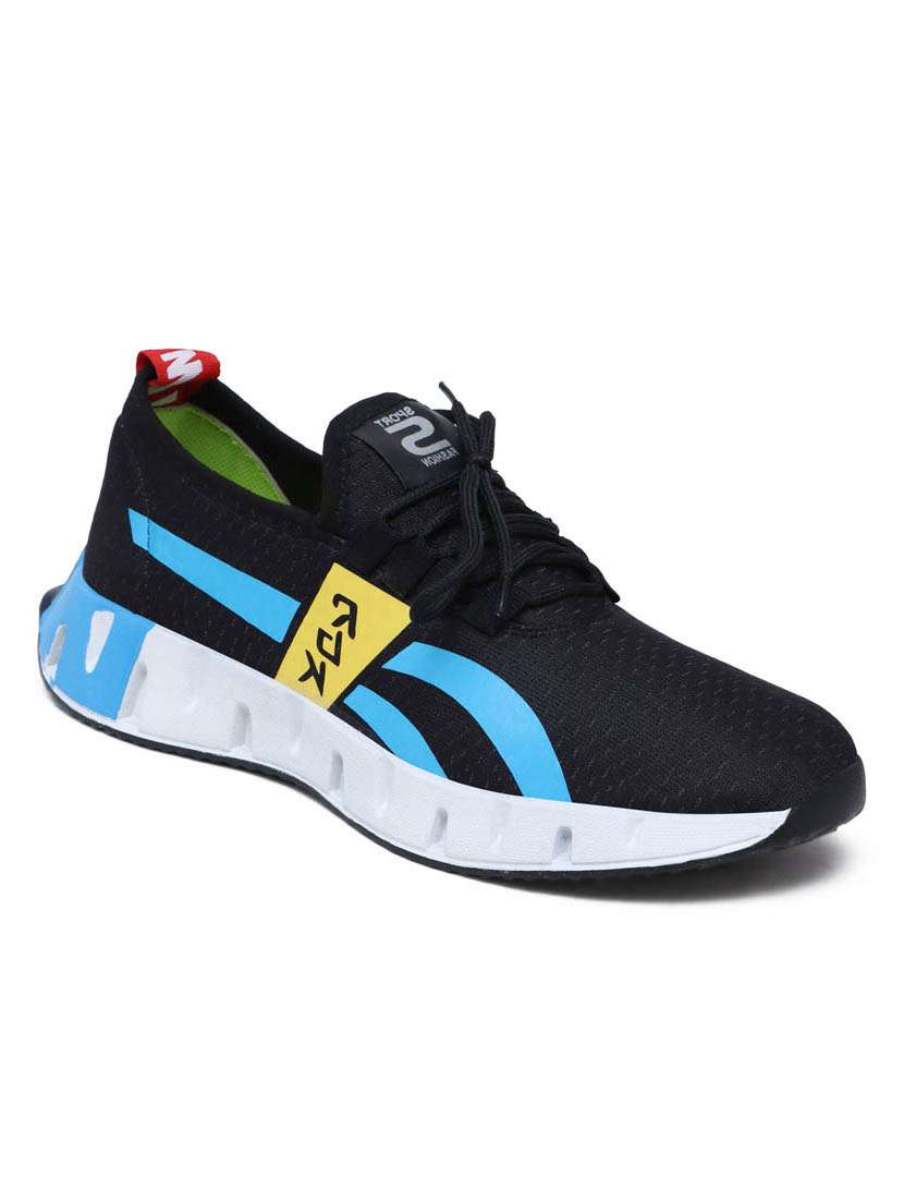black lace up sport shoe - 19666135 -  Zoom Image - 0