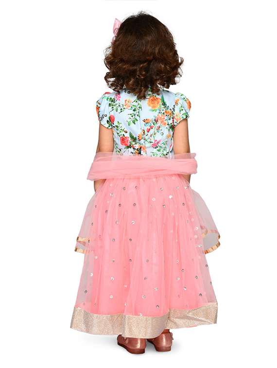 girls lehenga choli with dupatta - 19666232 -  Standard Image - 2