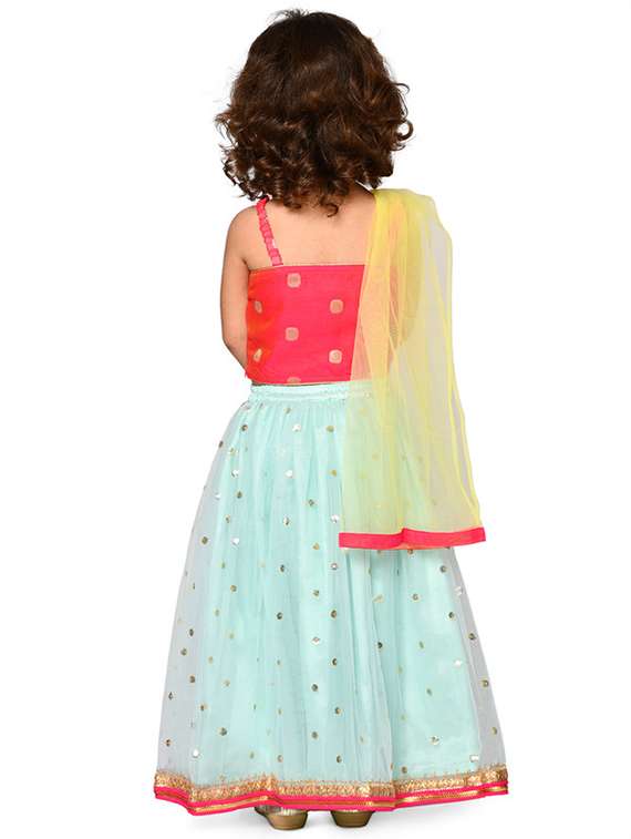 girl lehenga choli with dupatta - 19666278 -  Standard Image - 2