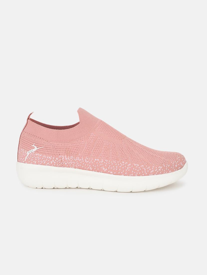 orange fabric slip on casual shoes - 19666324 - Standard Image - 2