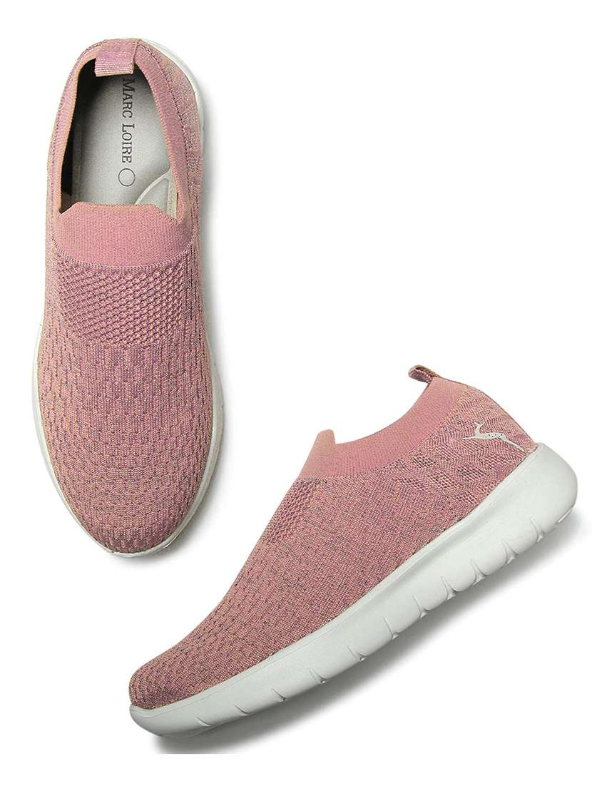 pink slip on casual shoe - 19666357 - Standard Image - 2