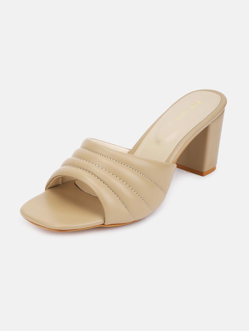 beige tpu slip on sandals - 19666362 - Standard Image - 2