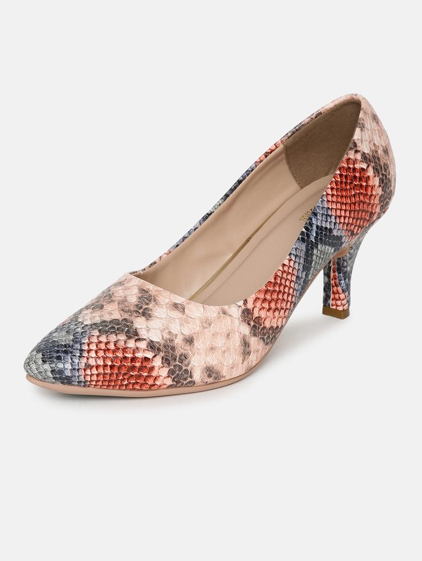 multi color animal print slip on pump - 19666388 - Standard Image - 2