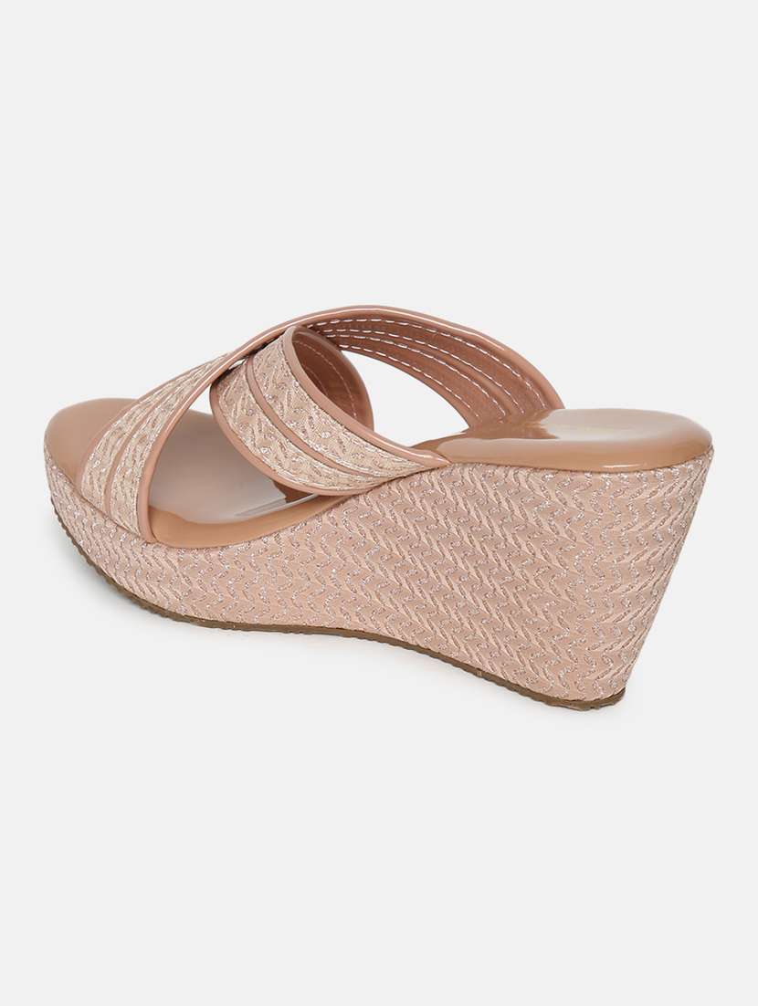 marc loire women beige wedges - 19666433 -  Standard Image - 2