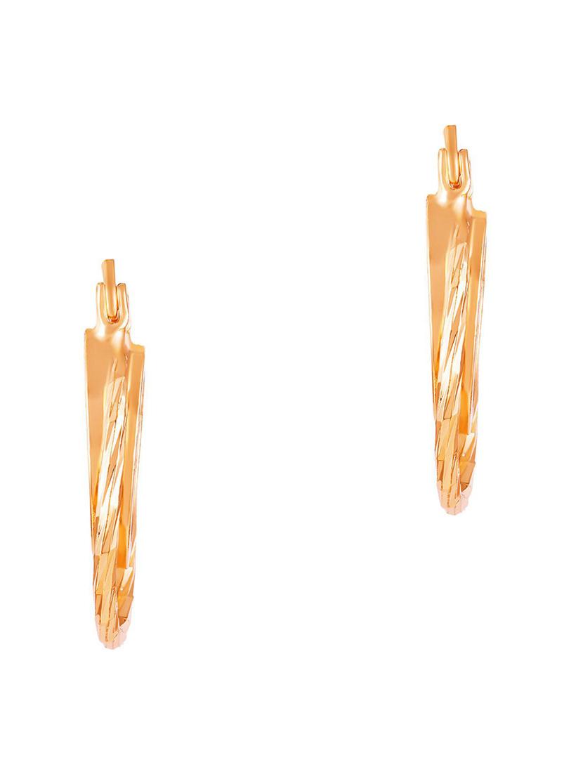 twisted circular hoop earrings - 19667232 - Zoom Image - 0