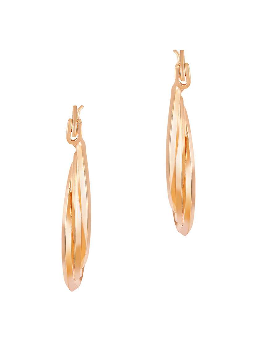 twisted circular hoop earrings - 19667245 - Zoom Image - 0