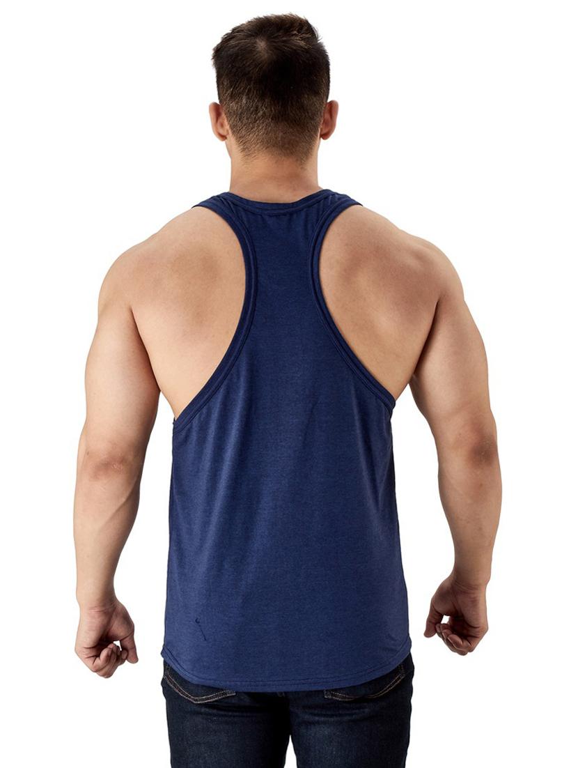 blue cotton vest - 19667401 - Standard Image - 2