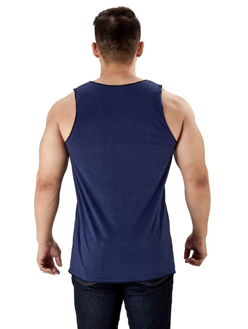 blue cotton vest - 19667518 -  Standard Image - 2