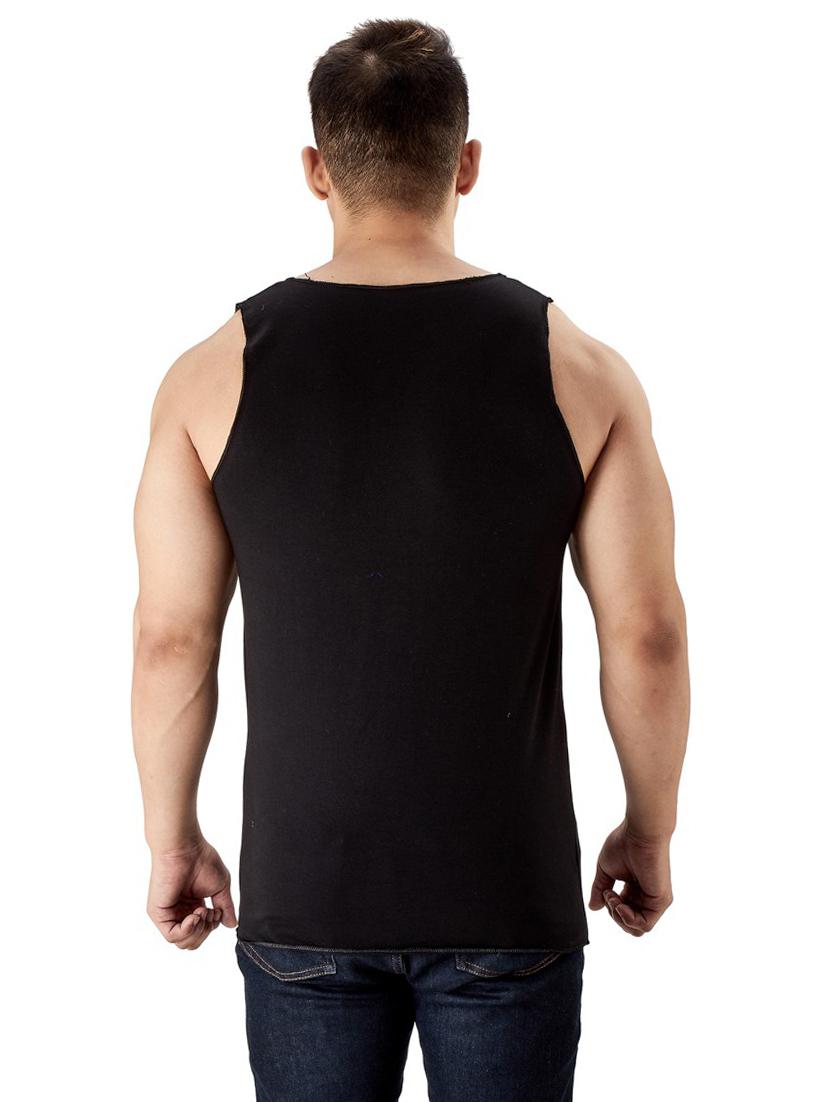 black cotton vest - 19667542 - Standard Image - 2