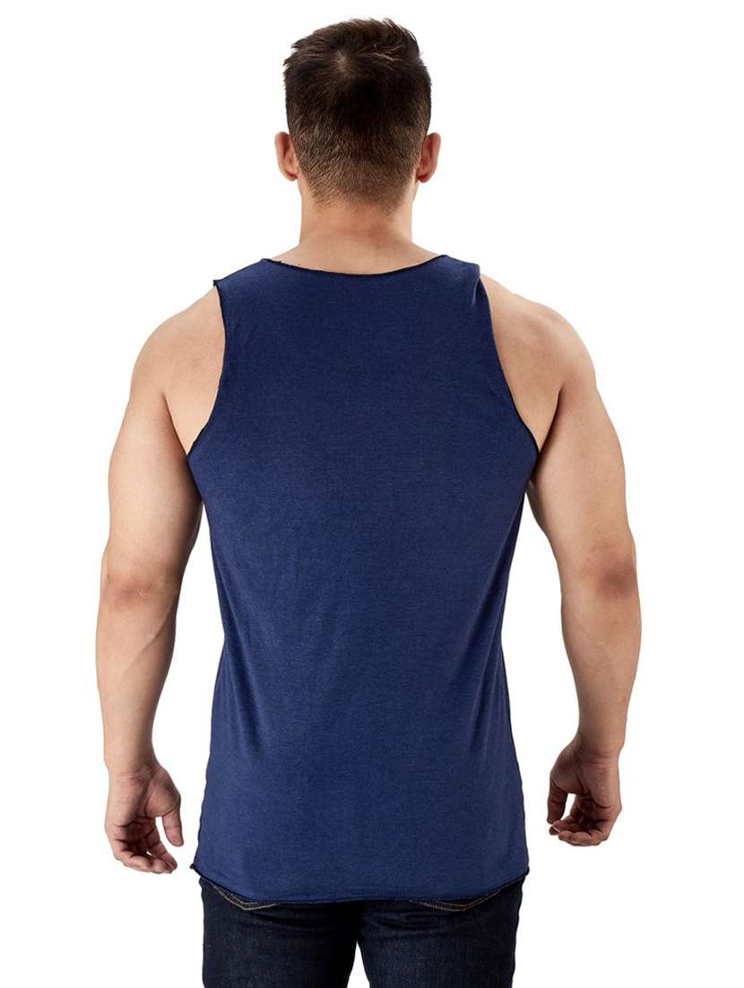 blue cotton vest - 19667554 -  Standard Image - 2