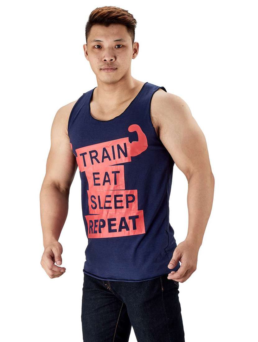 black pure cotton vest - 19667942 -  Standard Image - 2