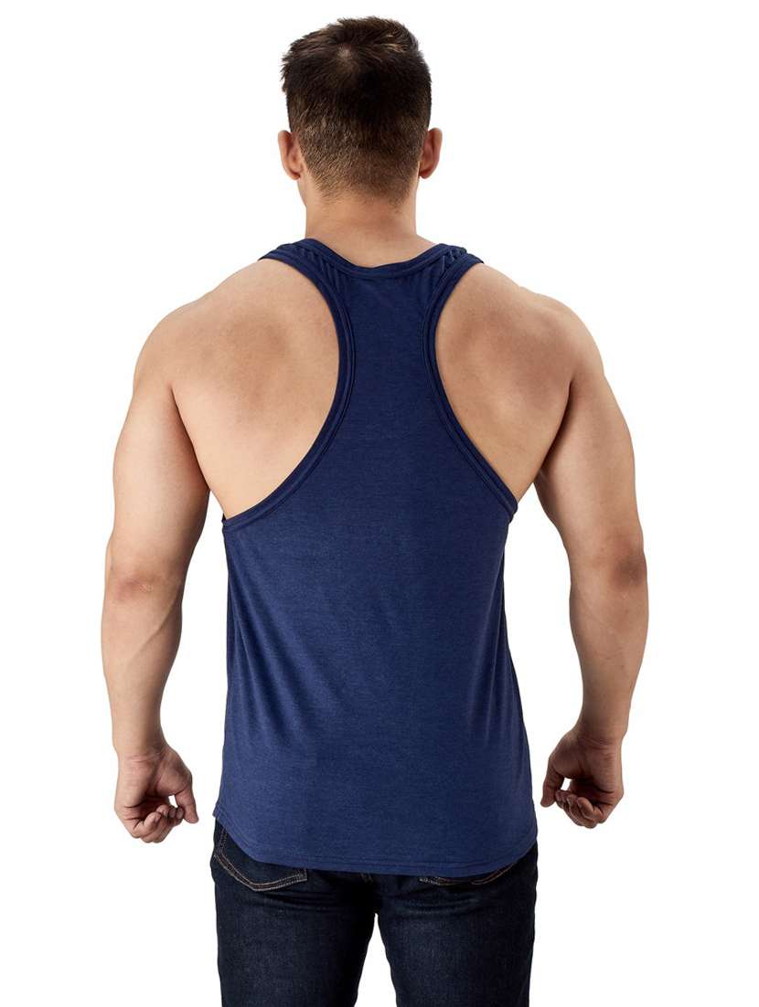 blue pure cotton vest - 19667945 -  Standard Image - 2