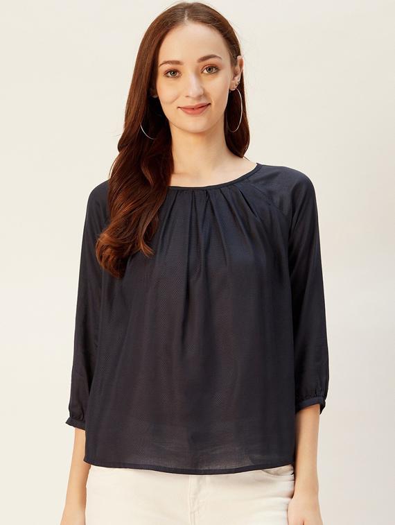 women's straight boat neck top - 19669072 - Zoom Image - 0