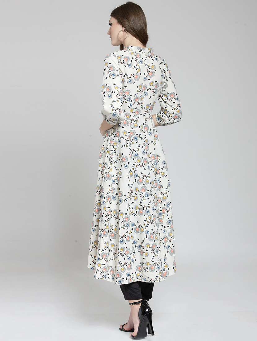 printed kurta with pant set - 19670365 -  Standard Image - 2