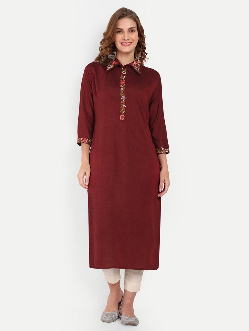women's straight kurta - 19670434 -  Zoom Image - 0