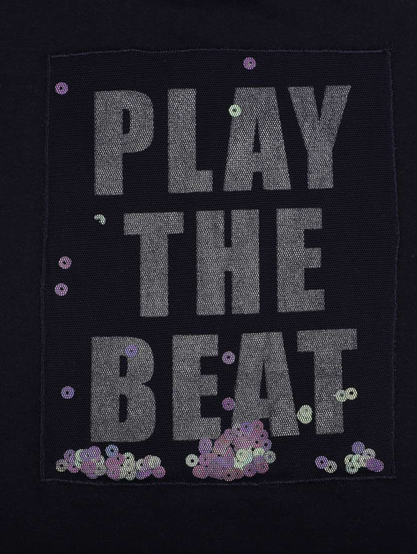 girls round neck front print t-shirt - 19670689 -  Standard Image - 2