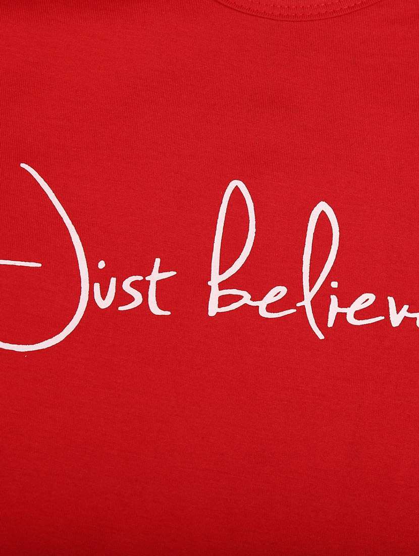 girls round neck front print t-shirt - 19670697 -  Standard Image - 2