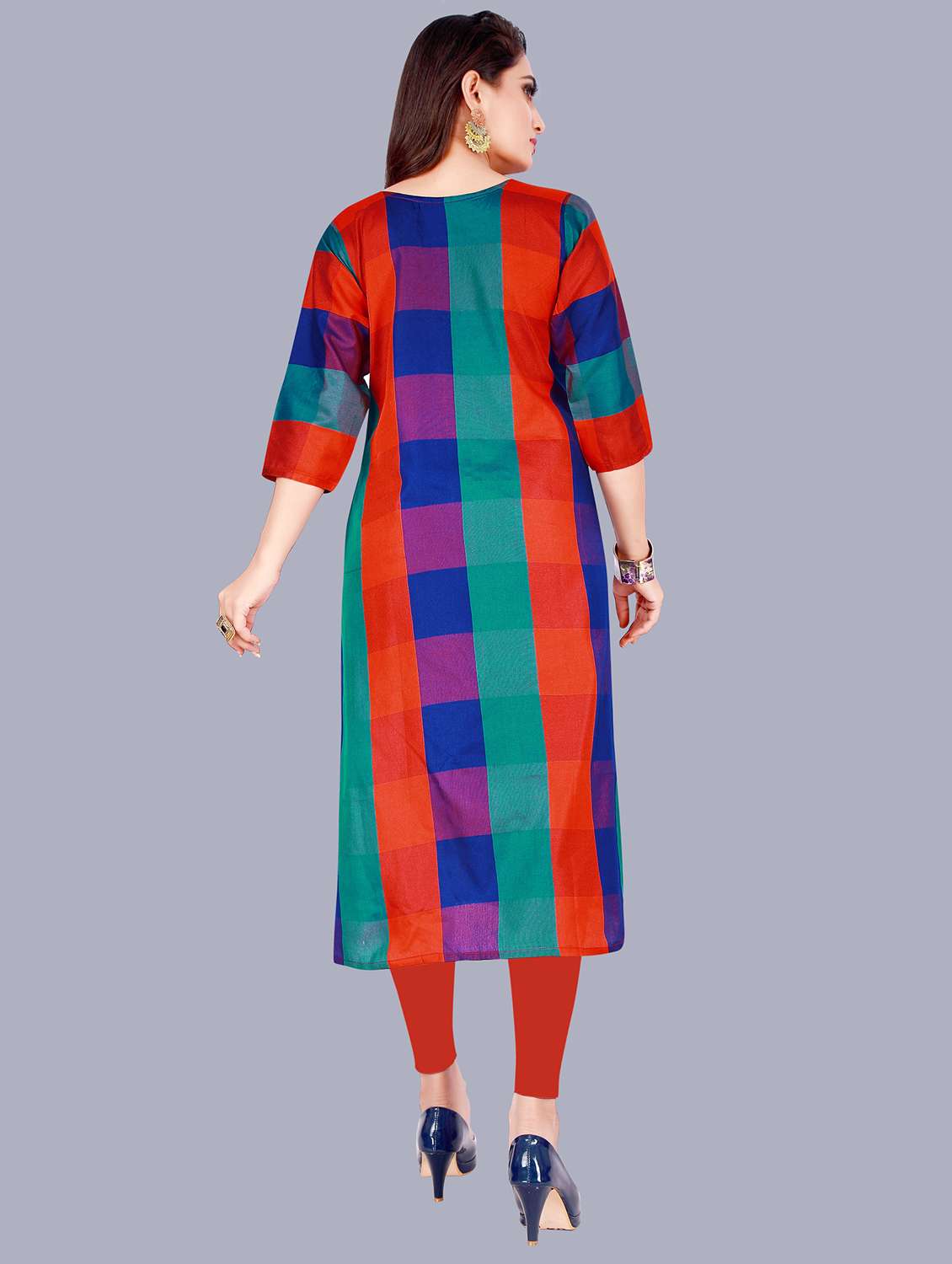 women's straight kurta - 19672524 -  Standard Image - 2