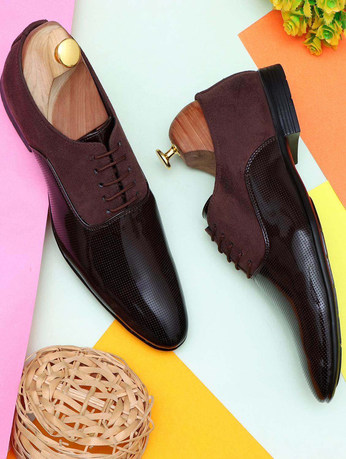 black lace-up oxford formal shoes - 19682091 -  Zoom Image - 0