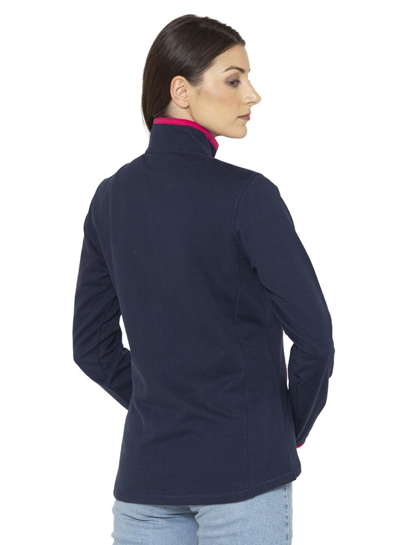dark blue solid regular jacket - 19682251 - Standard Image - 2