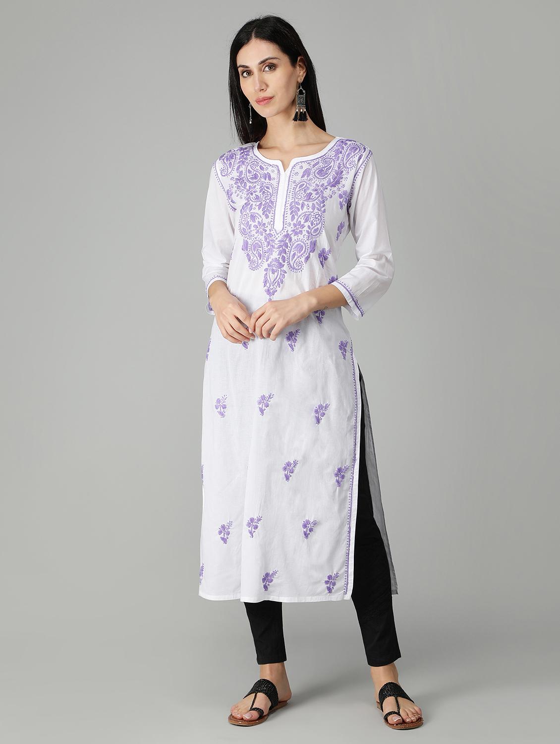 women's straight kurta - 19684608 - Zoom Image - 0