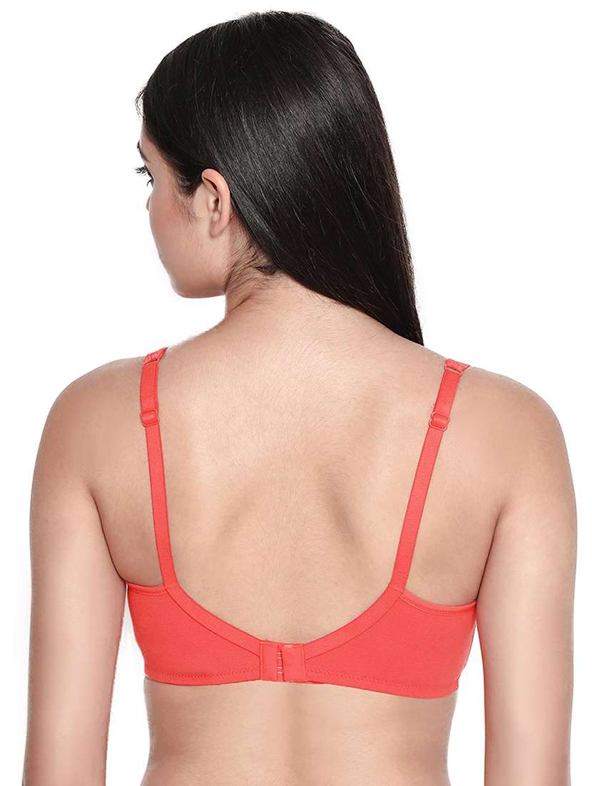 orange cotton blend tshirt bra - 19688568 -  Standard Image - 2