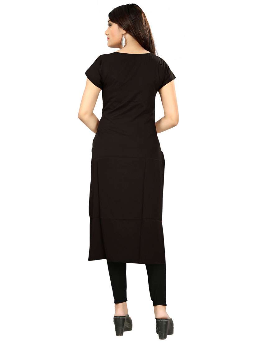 women's straight kurta - 19689516 - Standard Image - 2
