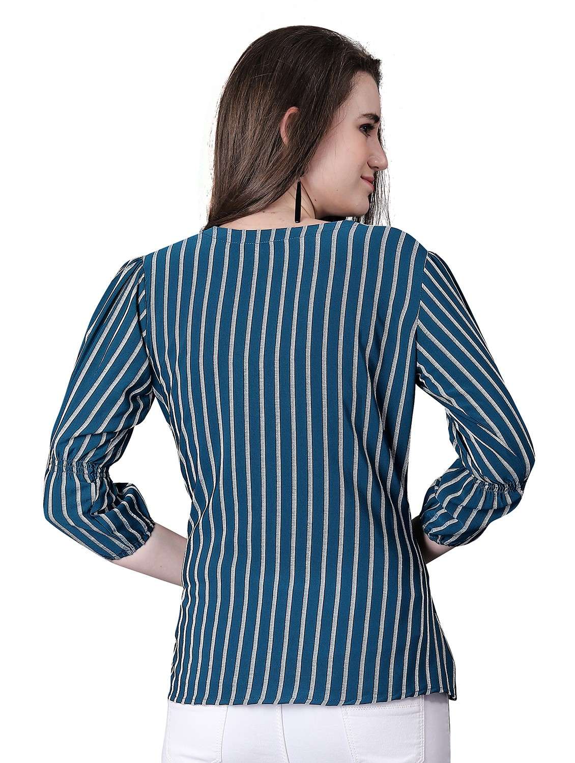 women's straight round neck top - 19690331 -  Standard Image - 2