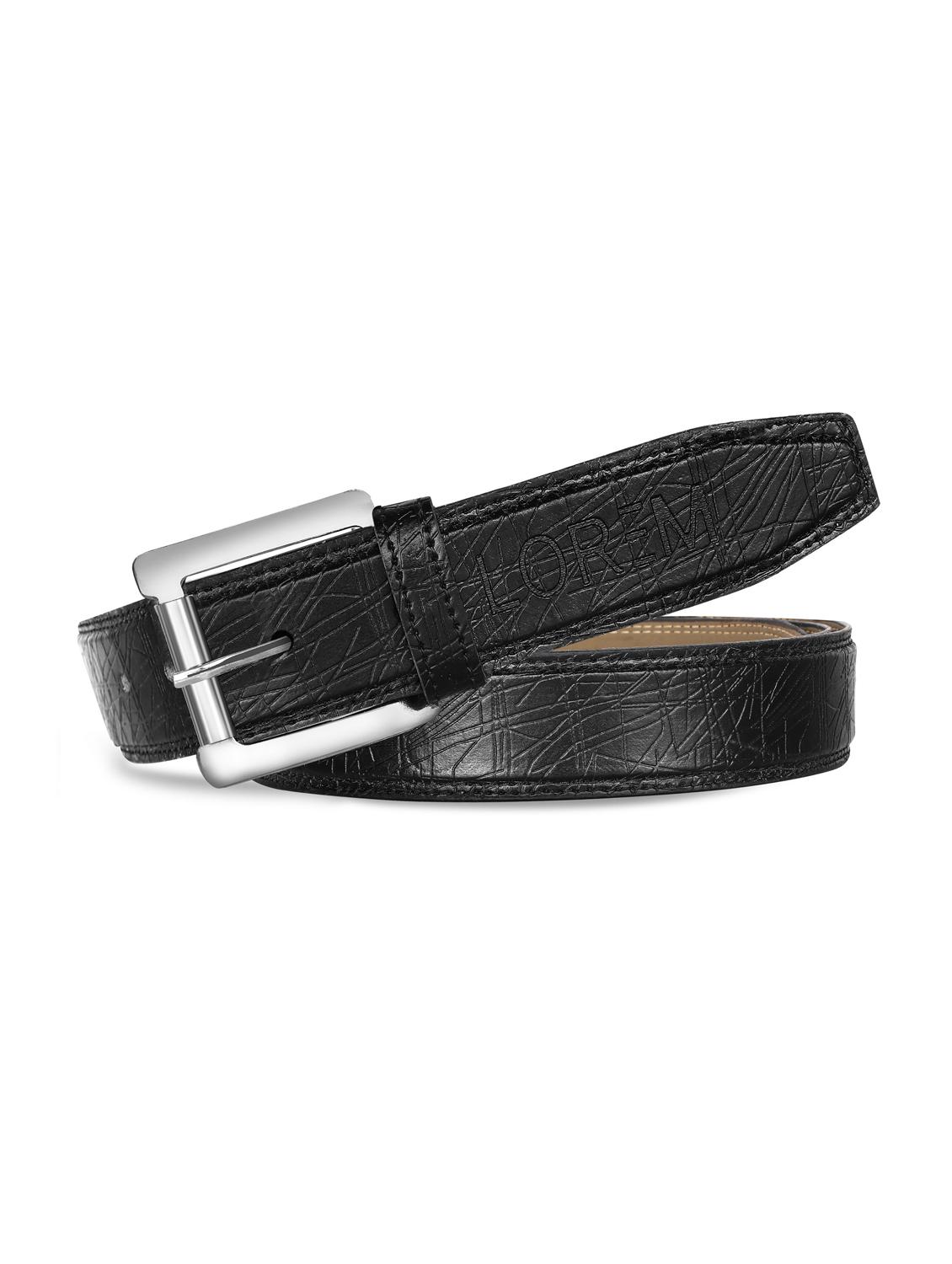 black leatherette belt - 19690903 - Standard Image - 2