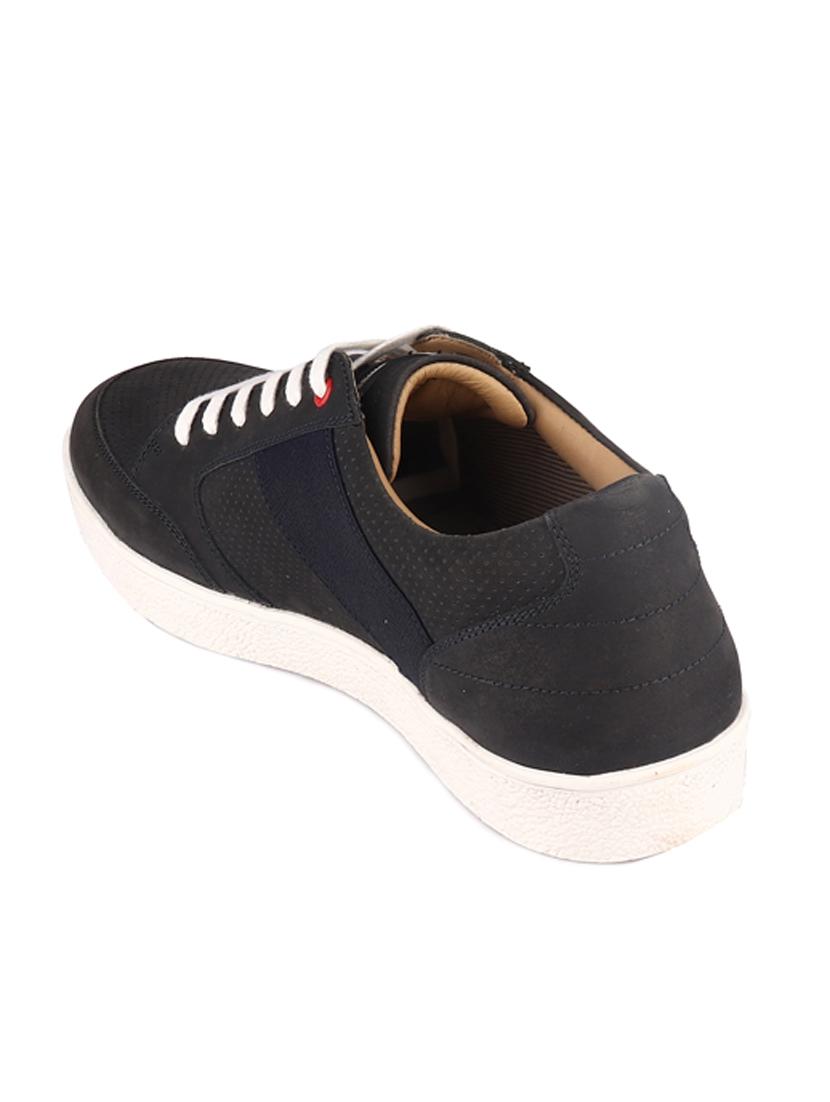 blue leather lace up sneakers - 19691007 - Standard Image - 2