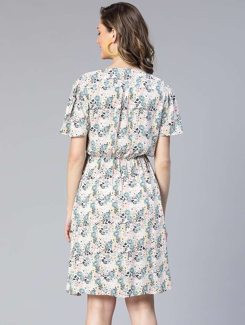 women's wrap floral dress - 19691076 -  Standard Image - 2