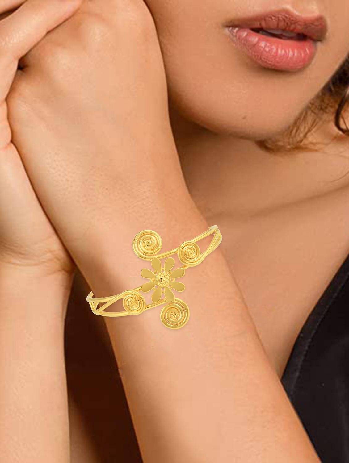 women's gold plated bracelet - 19691140 - Standard Image - 2