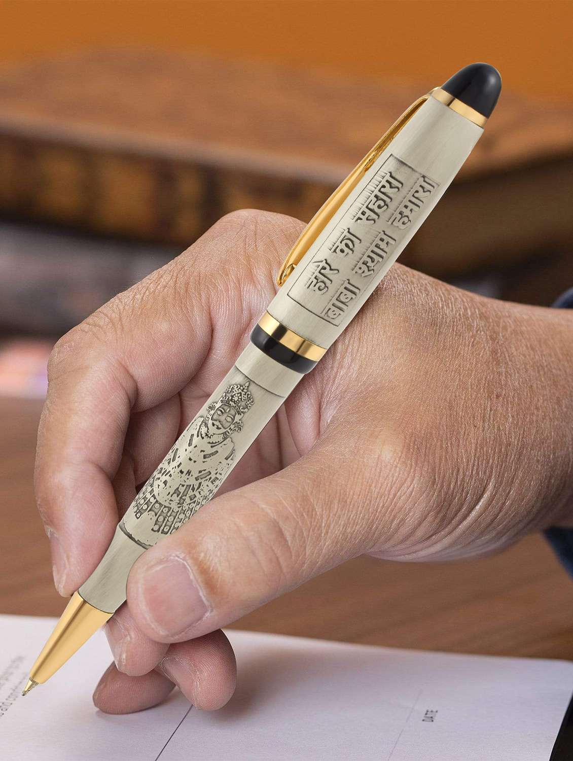 silver plated figurine - 19691177 -  Standard Image - 2