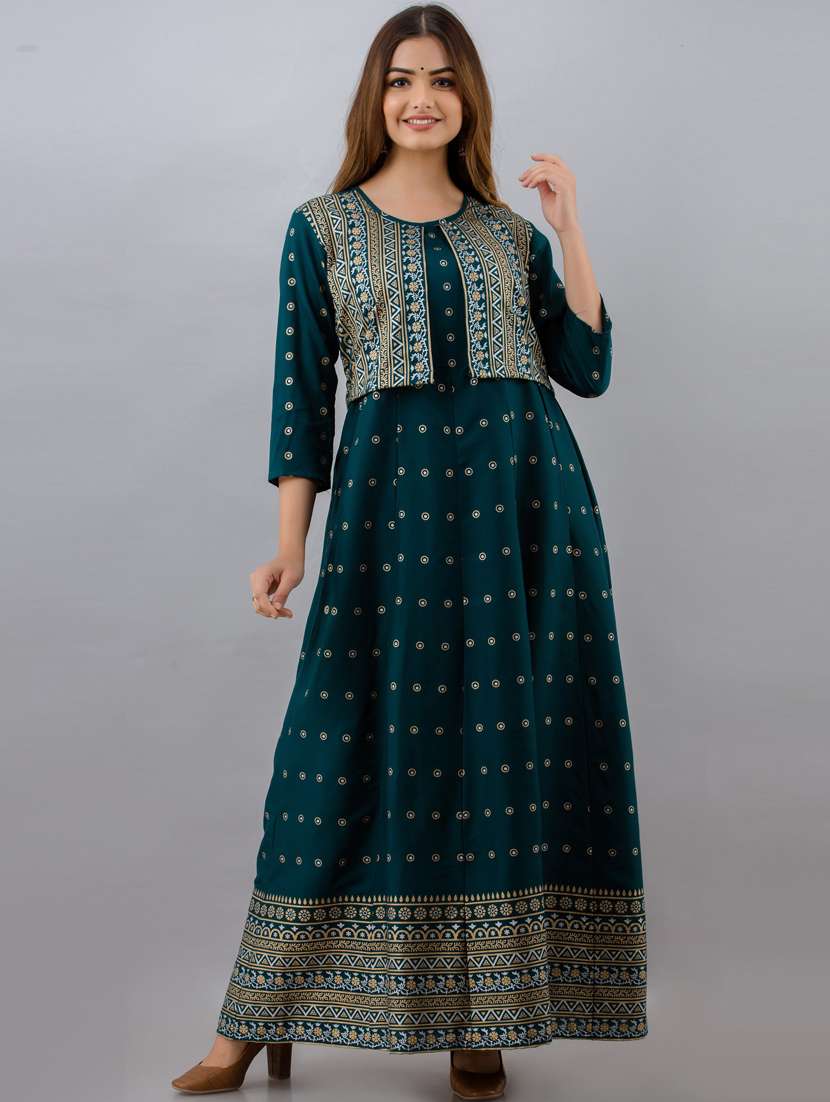 women's flared kurta