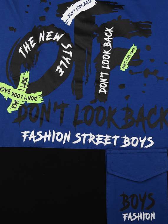 boys printed hooded t-shirt - 19694125 -  Standard Image - 2