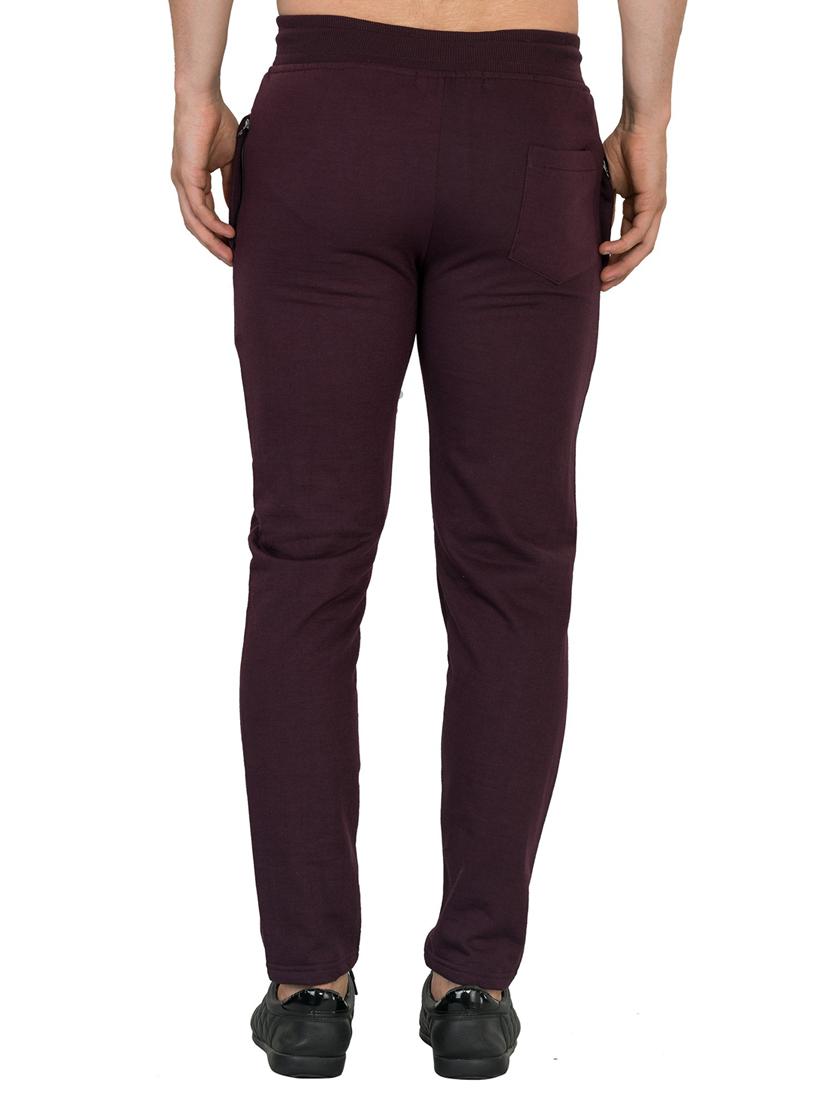 mid rise solid ankle length track pant - 19694587 - Standard Image - 2